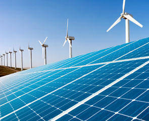 Wind farms & solar energy projects